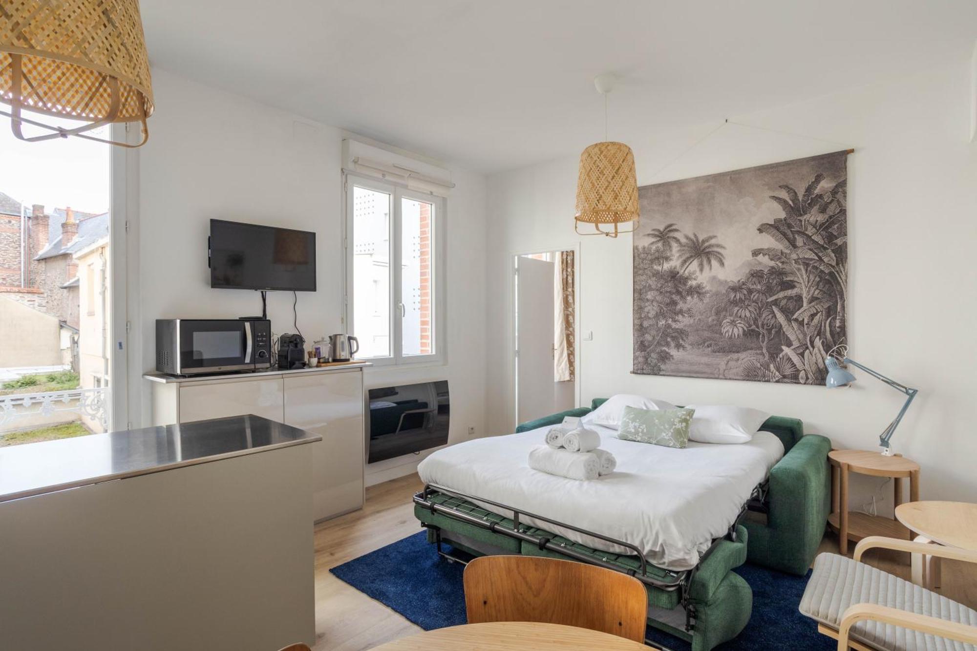 Les Carmelites - Appartements Dans L'Hyper-Centre De แรนส์ ภายนอก รูปภาพ